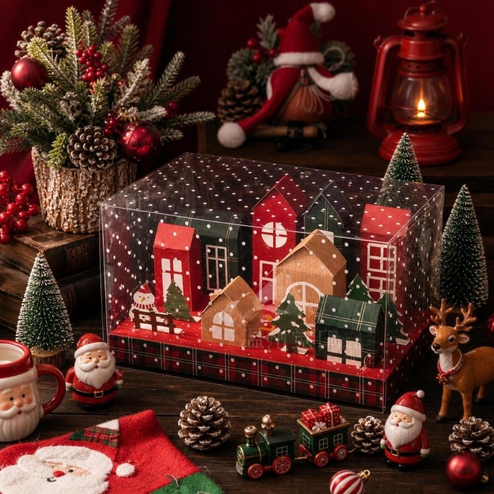 Advent Calendar Gift - Confezione da 8 Pezzi Scatole Regalo