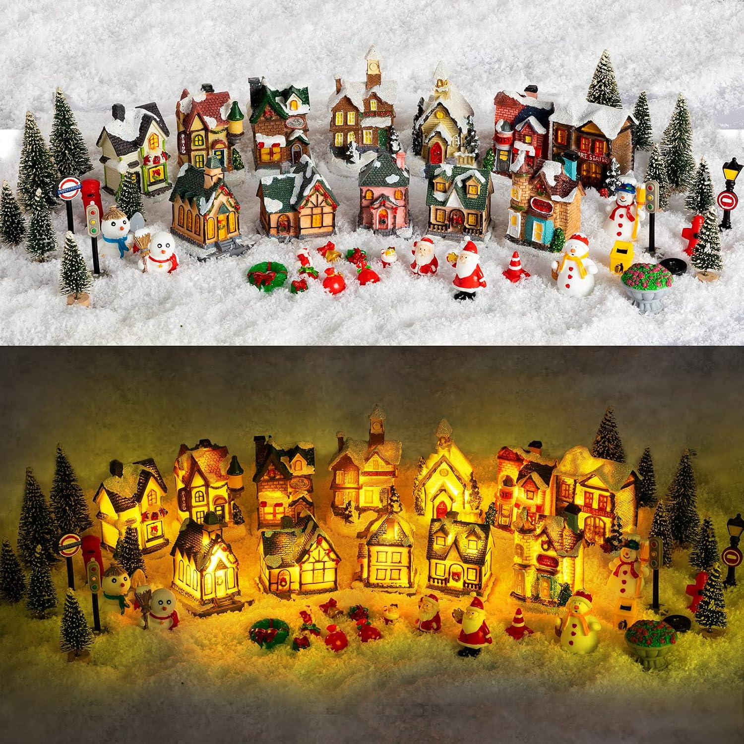 Nutcracker Figurine - Decorazione Natalizia Villaggio delle Bambole con