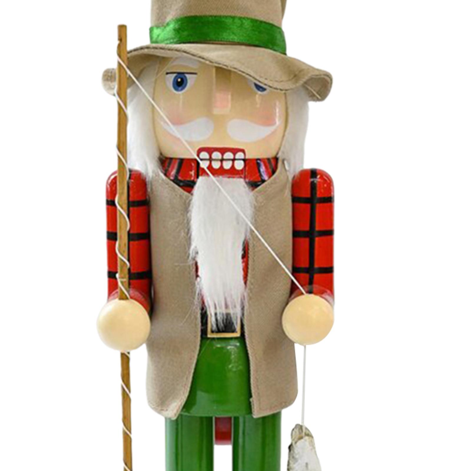 Nutcracker Figurine - Schiaccianoci in Legno, Decorazione Natalizia, Centrotavola