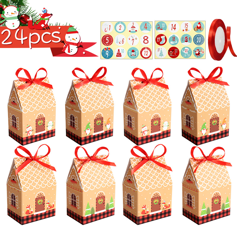 24 Set di Scatole Regalo a For - Advent Calendar Gift recensione e prezzo
