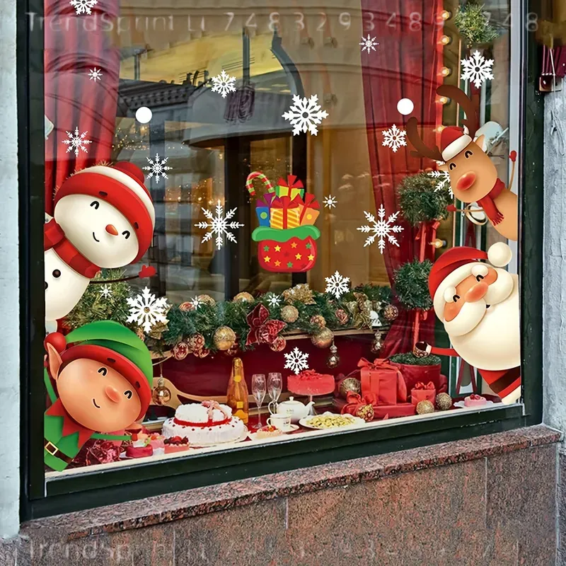 82 Pezzi di Adesivi Natalizi p - Snowflake Window Decal recensione e prezzo