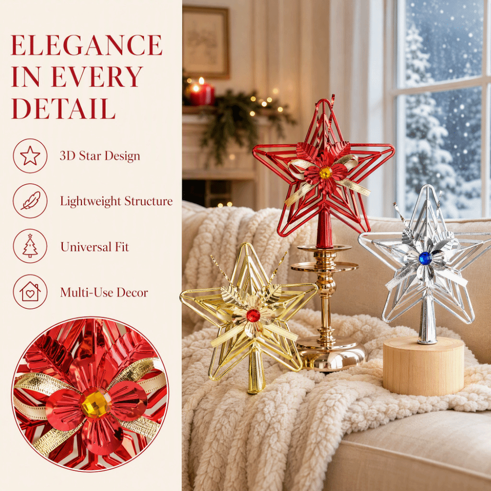 Stella Festiva in Plastica per - Star Tree Topper recensione e prezzo