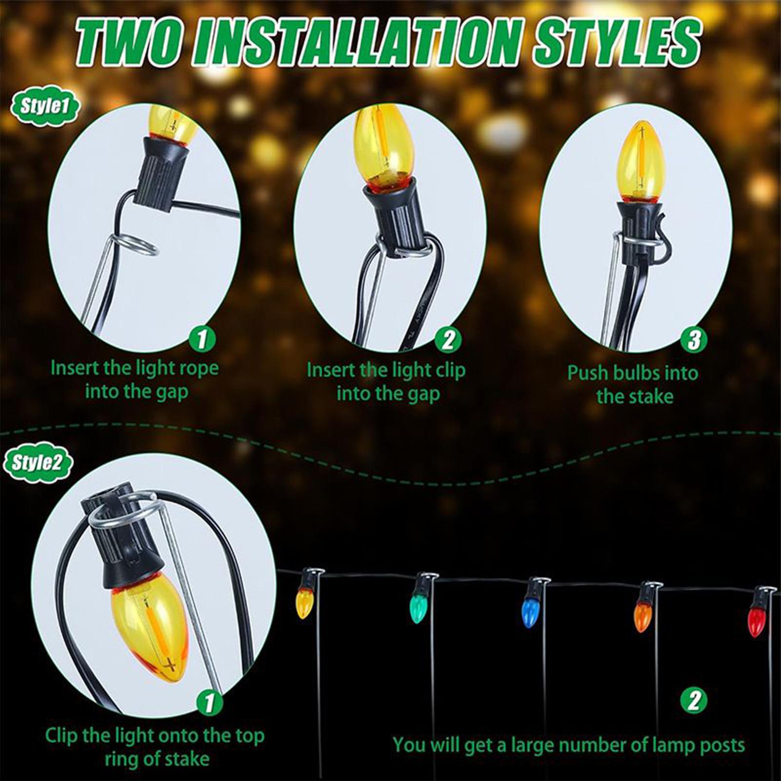 Pali luminosi natalizi Pali lu - Christmas Lights Outdoor recensione e prezzo