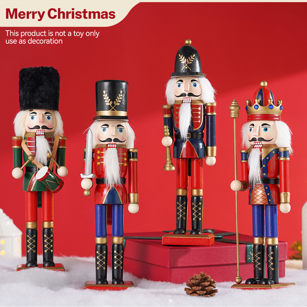 30 cm Schiaccianoci in legno O - Nutcracker Figurine recensione e prezzo