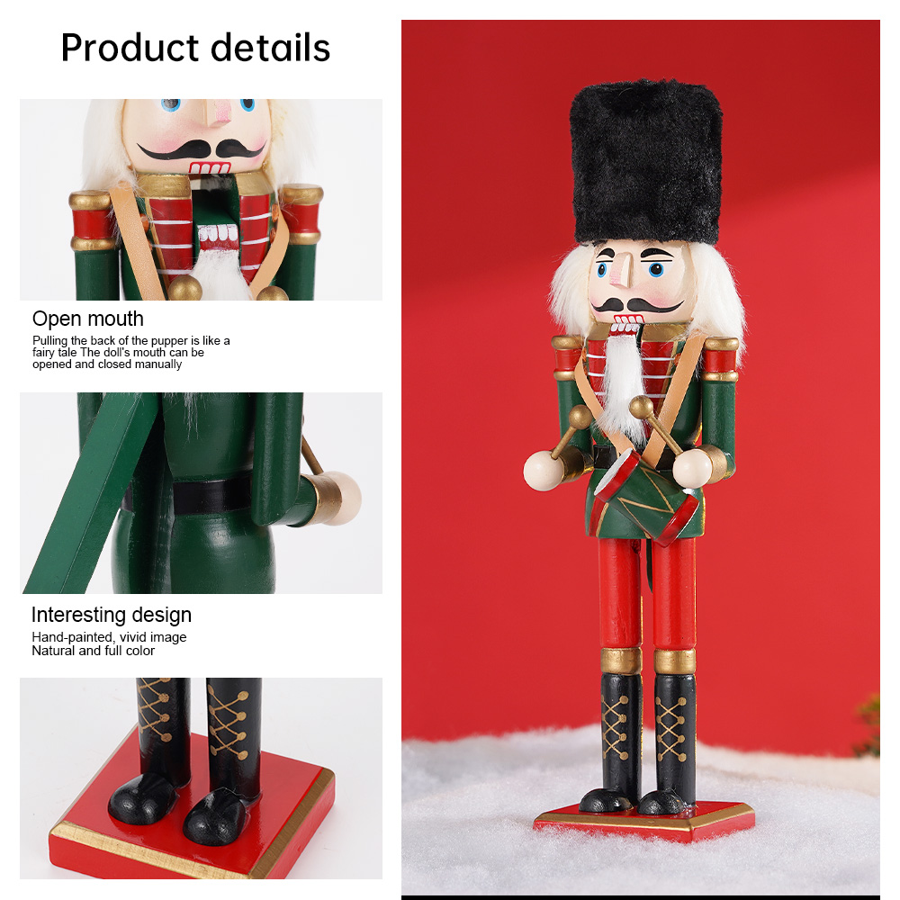 30 cm Schiaccianoci in legno O - Nutcracker Figurine recensione e prezzo