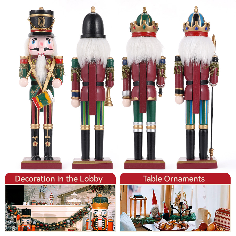 30CM schiaccianoci in legno de - Nutcracker Figurine recensione e prezzo