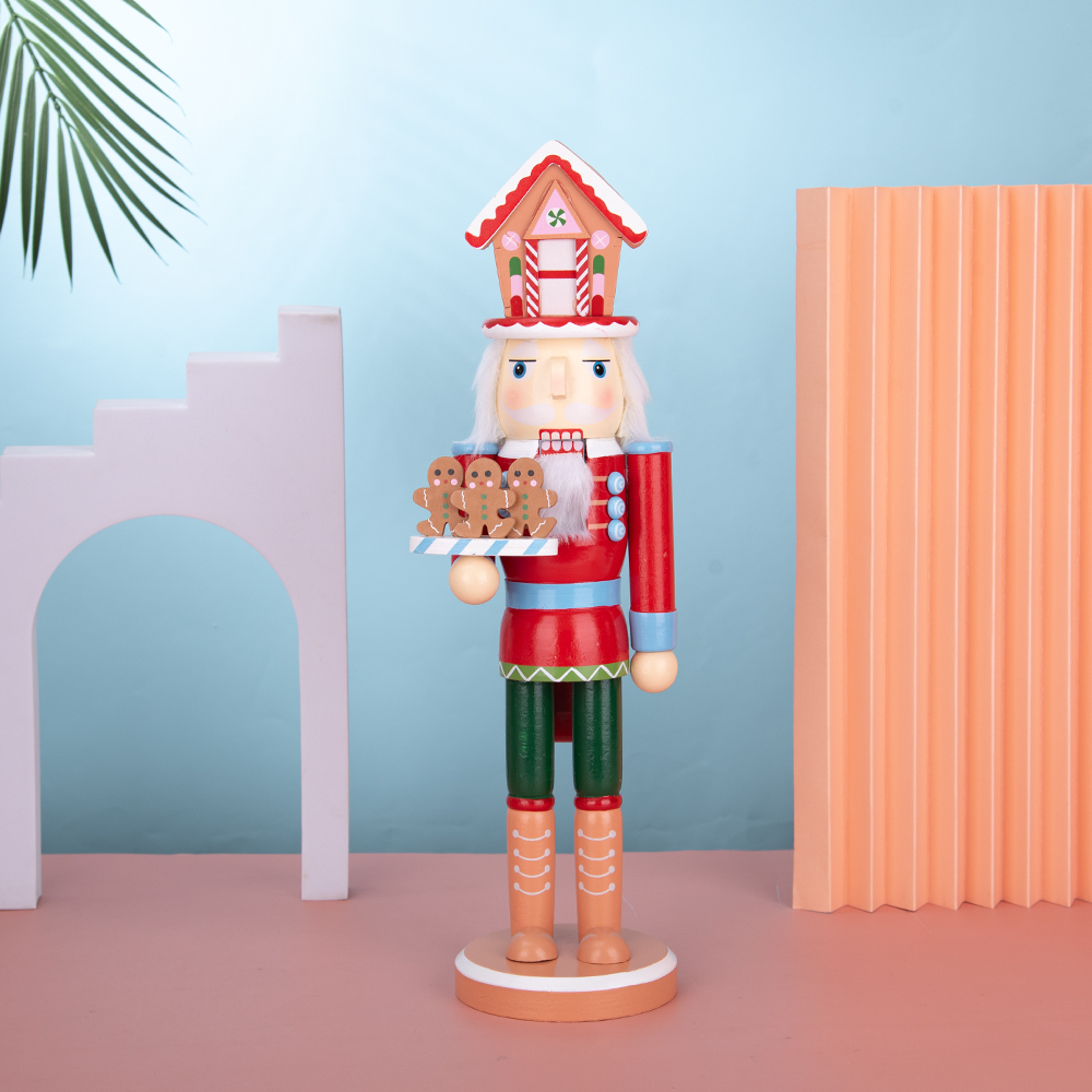38CM Chef Building Schiacciano - Nutcracker Figurine recensione e prezzo
