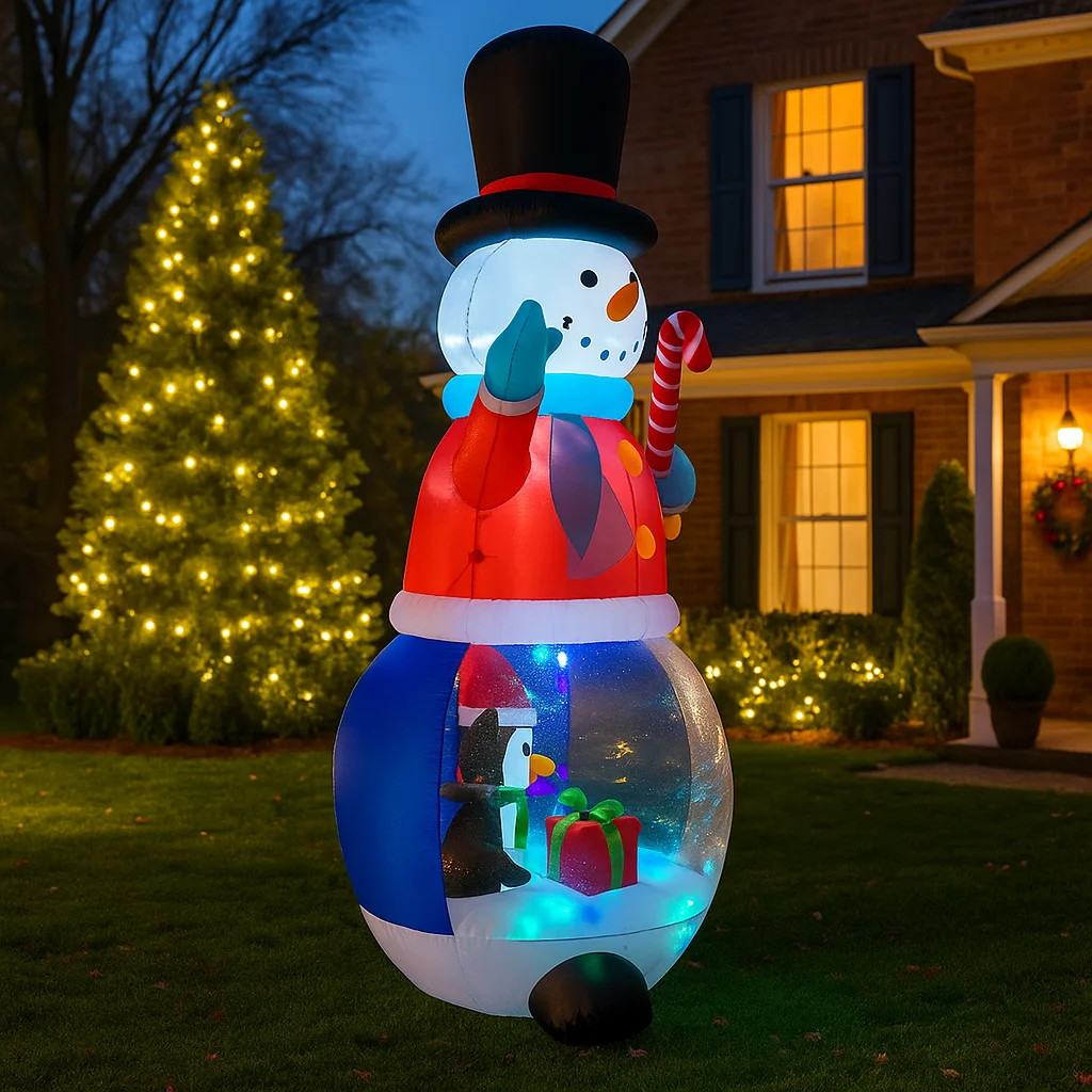 2.4M/7.8FT Pupazzo di neve Pin - Christmas Lights Outdoor recensione e prezzo
