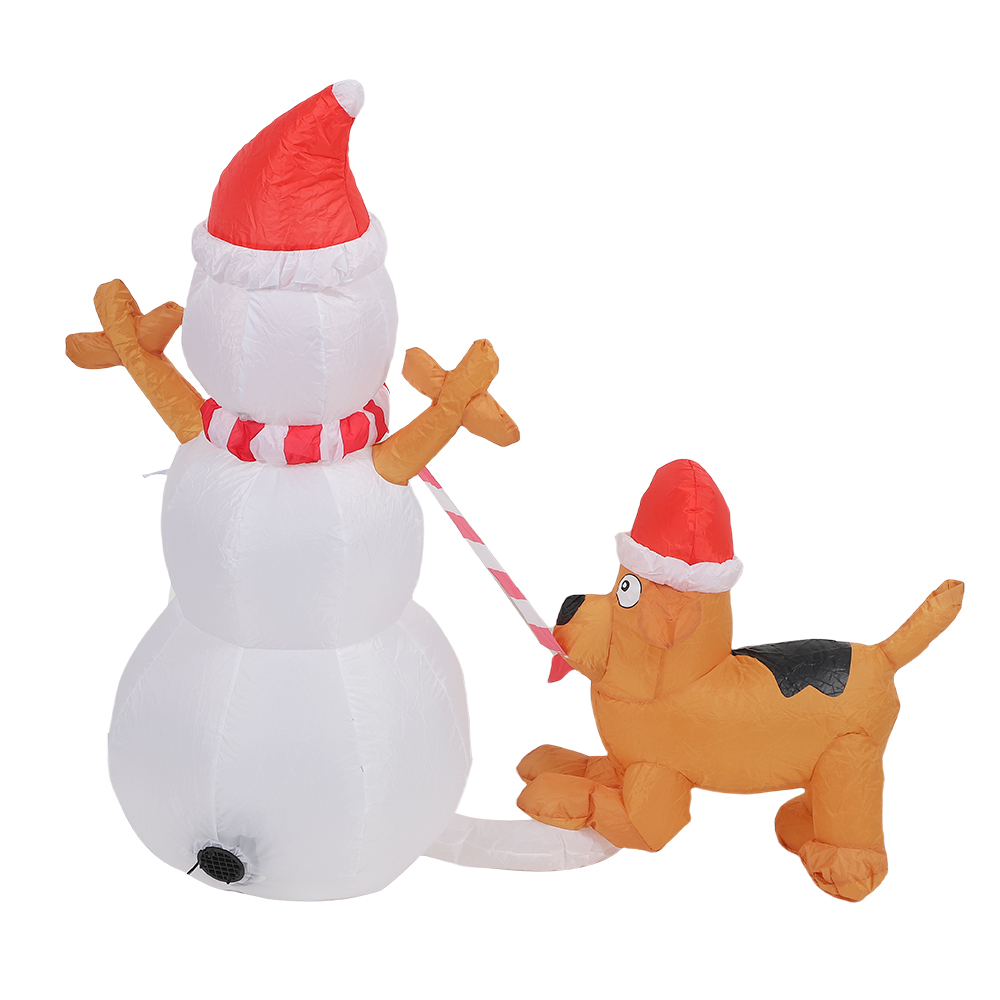 Pupazzo di neve gonfiabile da  - Christmas Lights Outdoor recensione e prezzo