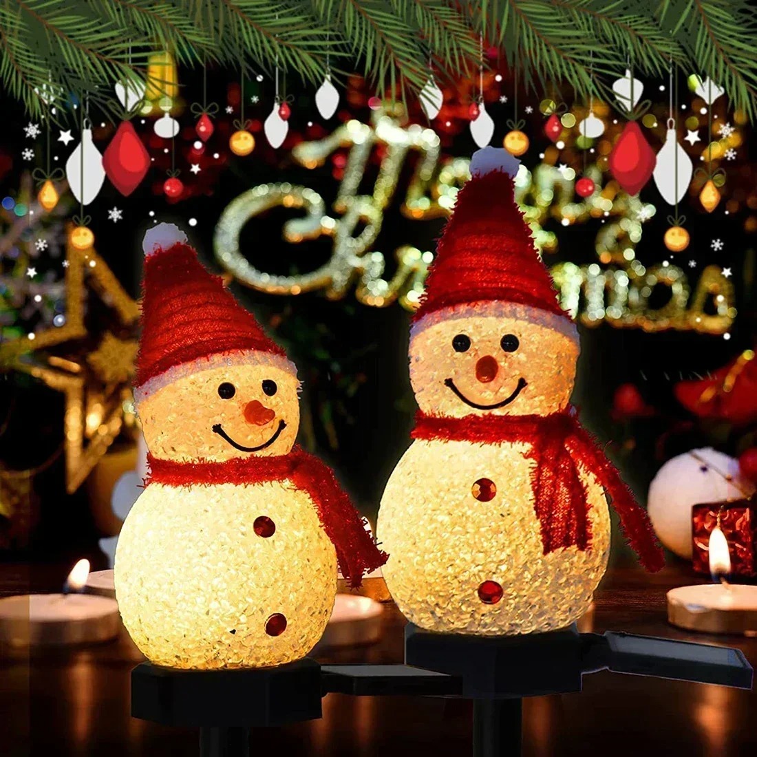 Lampada Solare a LED a Forma d - Christmas Lights Outdoor recensione e prezzo